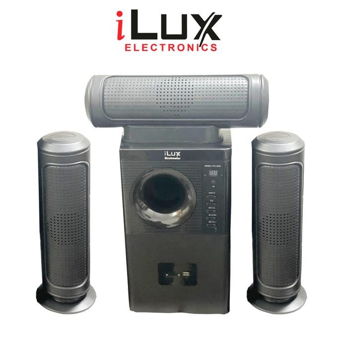 Ilux Mini Chaîne 3 Baffes 1 Woofer 3.1