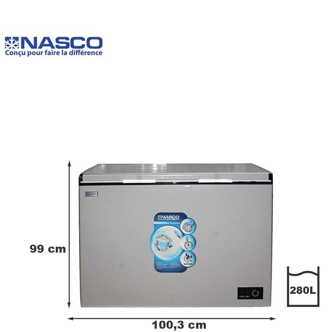 Nasco Congélateur Horizontal 280L
