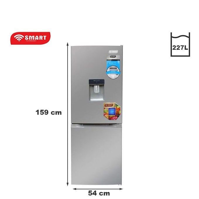SMART TECHNOLOGY Réfrigérateur Combiné Avec Fontaine 227L